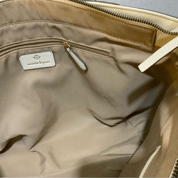 NANETTE LEPORE Dome Tote Crossbody In white Vanilla - Picture 3 of 12